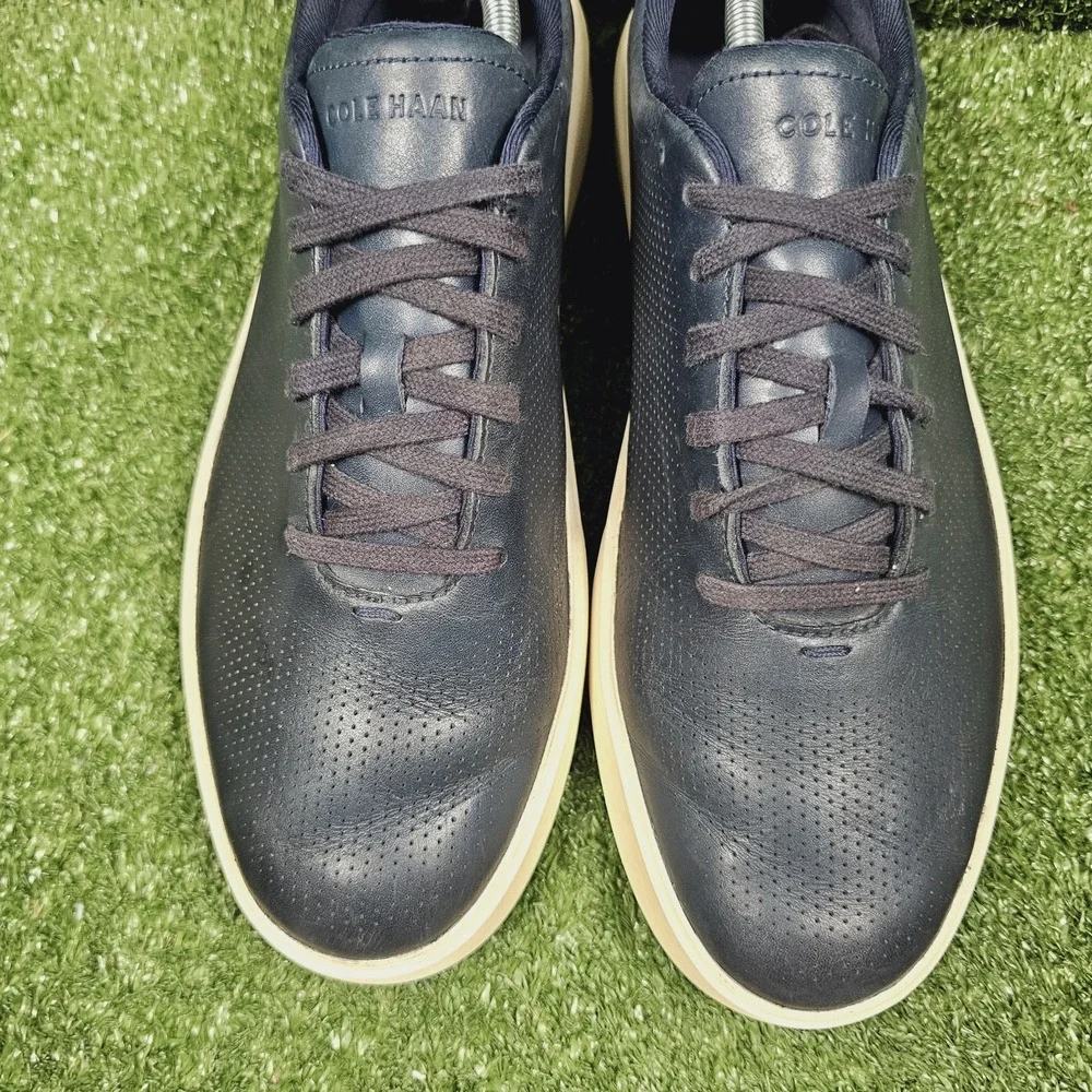 Cole Haan Grand Crosscourt Daily Laser Blue‎ Leather Sneakers Mens Size 11.5